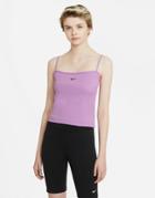 Nike Essentials Cami Tank Top In Purple
