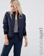 Vero Moda Petite Short Padded Jacket - Navy