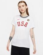 Nike Team Usa T-shirt In White