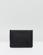 Fred Perry Classic Pique Card Holder - Black