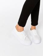 Blink Flatform Sneaker Trainers - White