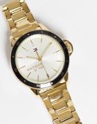 Tommy Hilfiger Ladies Diver Watch-gold