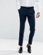Only & Sons Skinny Tuxedo Suit Pant - Navy