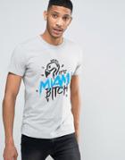 Diesel T-deigo -na Flamingo Miami T-shirt - Gray