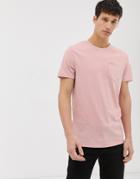 Threadbare Pocket T-shirt-pink