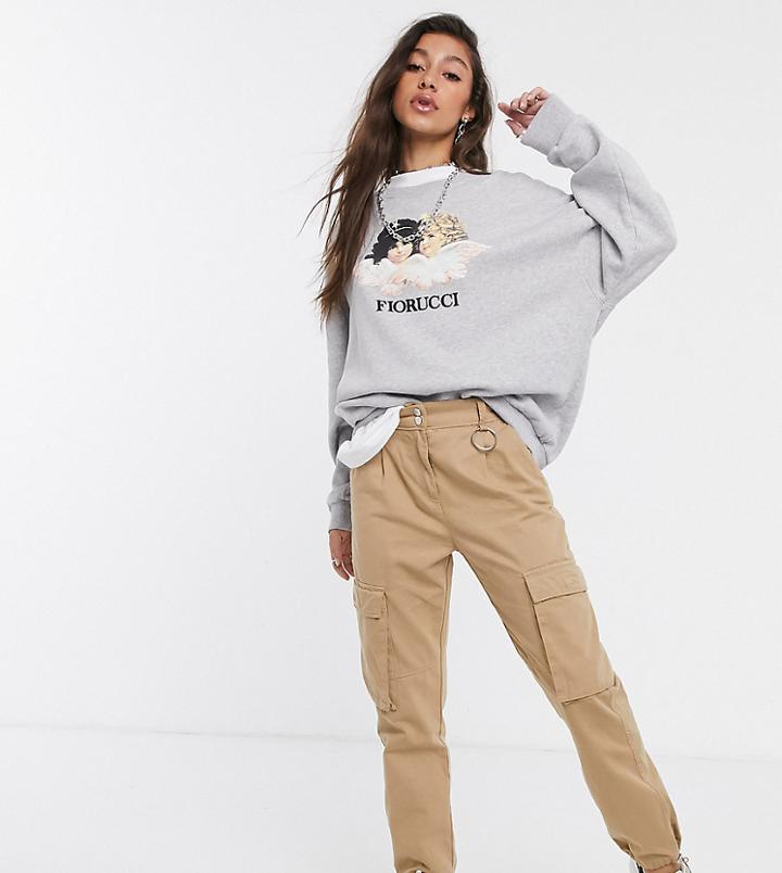 Fiorucci Vintage Angels Sweatshirt In Gray