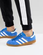 Adidas Originals Munchen Sneakers In Blue Bb2777 - Blue