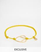 Daisy London Exclusive Laura Whitmore Gold Friendship Bracelet - Gold
