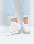 Adidas Originals Pastel Camo Tubular Doom Sneakers - White