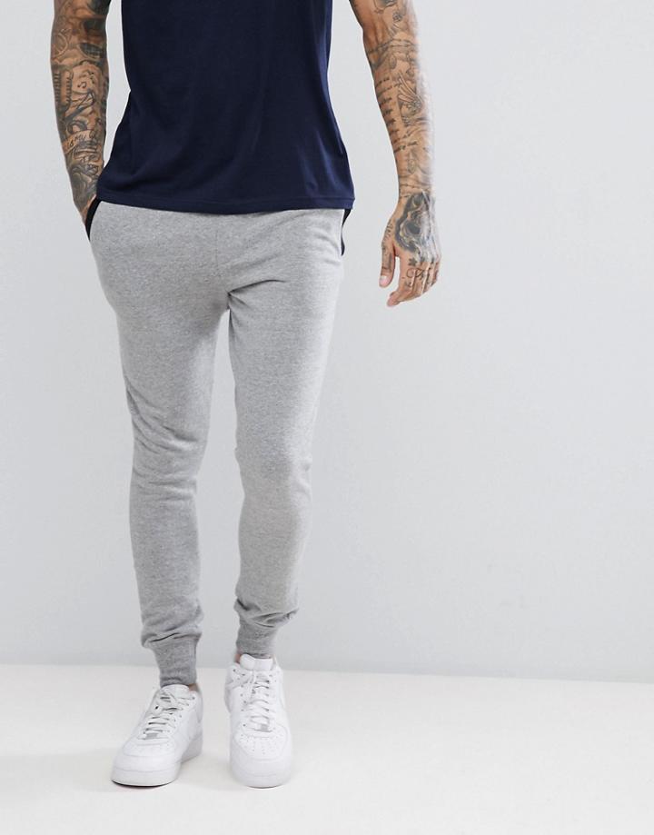 Brave Soul Marl Contrast Pocket Joggers - Gray