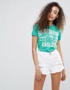 Brave Soul South Dakota Eagles T-shirt - Green