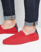 Aldo Alaqua Woven Espadrilles - Red