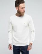 Farah Keighley Crew Neck Sweater - Cream
