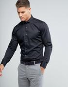 Ted Baker Slim Smart Shirt - Black