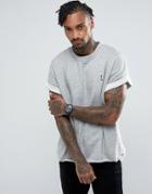 Religion T-shirt In Heavy Brushed Fleece - Gray