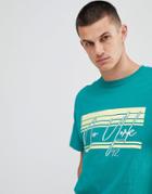 New Look T-shirt With New York Print In Green - Green