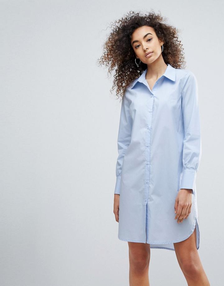 Gestuz Valla Long Shirt - Blue