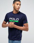 Polo Sport By Ralph Lauren Regular Fit Large Logo T-shirt In Navy - Na