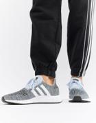 Adidas Originals Swift Run Sneakers In Gray Cq2122 - Blue