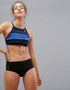 Adidas Printed Halter Neck Bikini Top - Multi