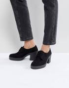 Asos Trident Lace Up Shoes - Black