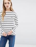 Fred Perry Stripe Long Sleeve T-shirt - Multi