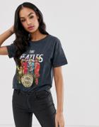 Stradivarius Sgt. Pepper Tee In Gray - Gray