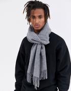 Weekday Rei Scarf In Gray