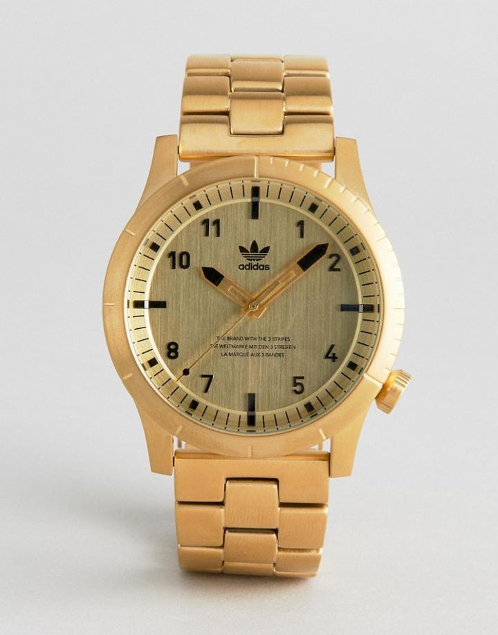 Adidas Z03 Cypher Bracelet Watch In Gold - Gold
