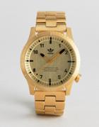 Adidas Z03 Cypher Bracelet Watch In Gold - Gold
