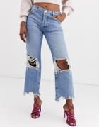 We The Free By Free People Maggie Rigid Denim Mom Jean