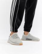 Adidas Originals Deerupt Runner Sneakers In Gray Cq2628 - Gray