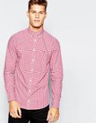 Tommy Hilfiger Shirt In Gingham - Red