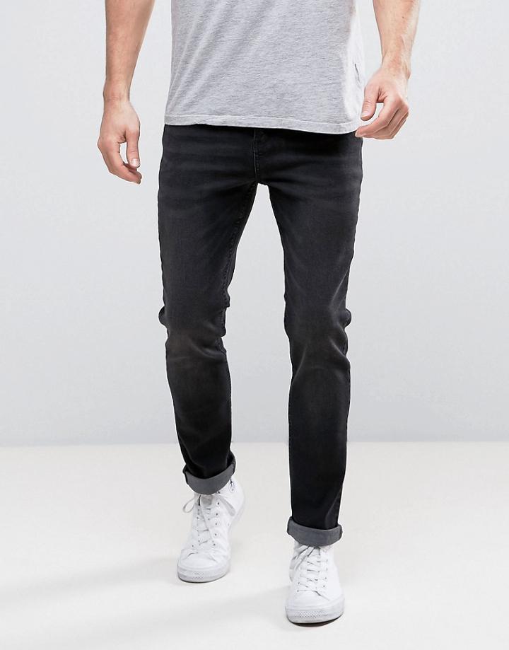 Dead Vintage Skinny Fit Jeans - Black
