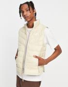 Nike Thermafit Repel Windrunner Tank Top In Cream-white