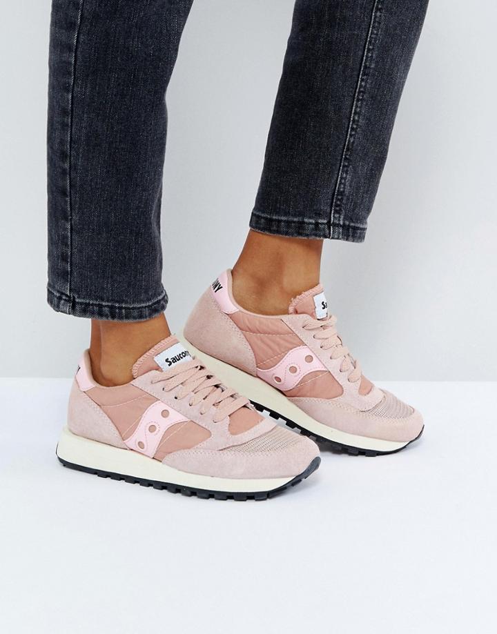 Saucony Jazz O Vintage Sneakers In Pink