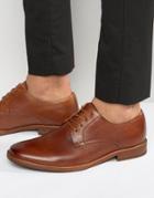 Aldo Cerneglons Leather Derby Shoes - Tan