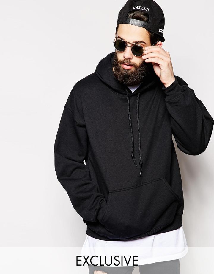 Reclaimed Vintage Hoodie - Black