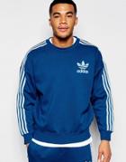 Adidas Originals Adicolor 90s Fit Sweatshirt In Blue B10662 - Blue
