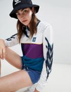 Adidas Skateboarding Track Top In 90's Color Block - Multi