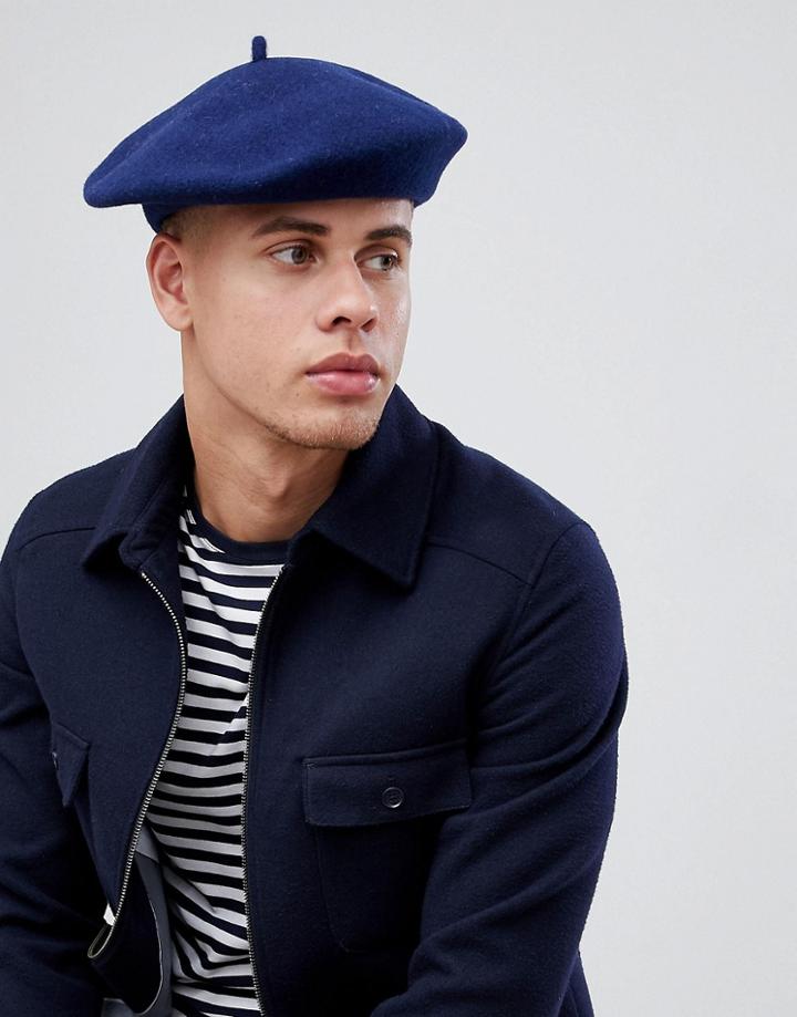 Goorin Budsky Beret - Navy