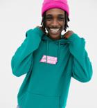Puma Organic Cotton Hoodie In Green Exclusive At Asos - Green
