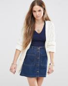 Pepe Jeans Mandy Tie Cardigan - Beige 814