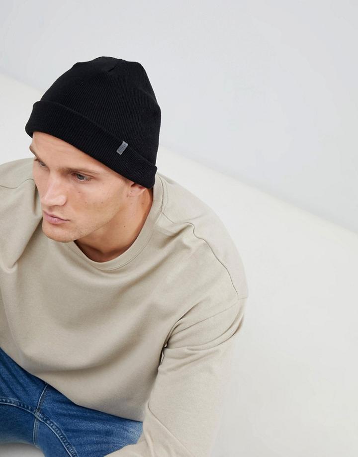 Esprit Beanie In Black - Black