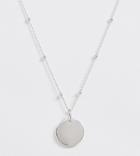 Astrid & Miyu Plated Sterling Silver Coin Necklace