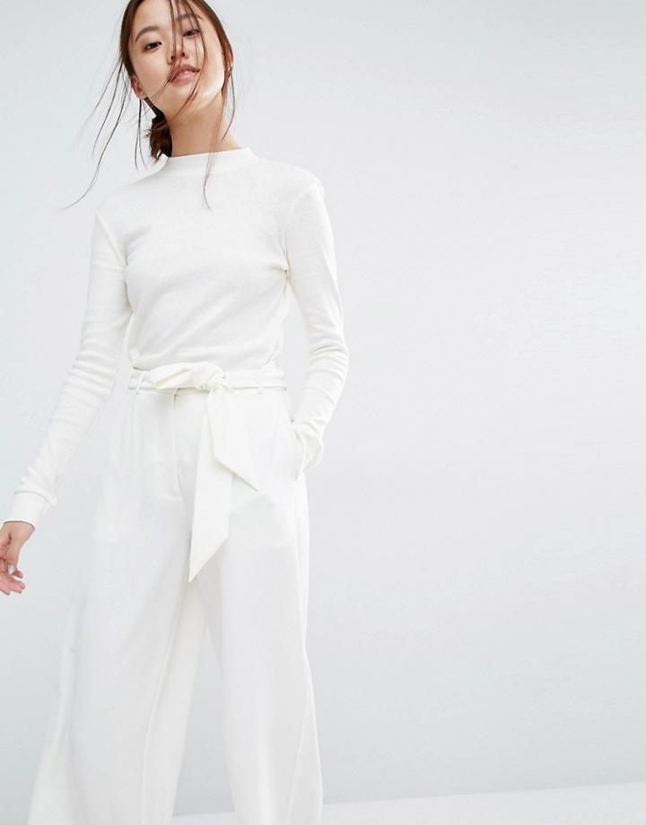 Adpt High Neck Top - Cream