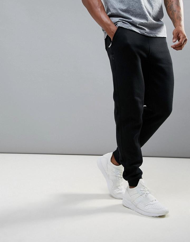Dissident Fleece Gym Joggers - Black