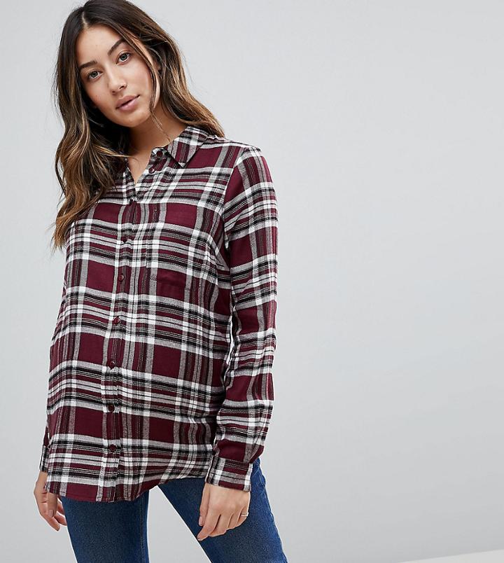 Asos Maternity Exclusive Check Top - Multi