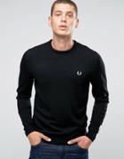 Fred Perry Jumpers With Crew Neck In Black - Black