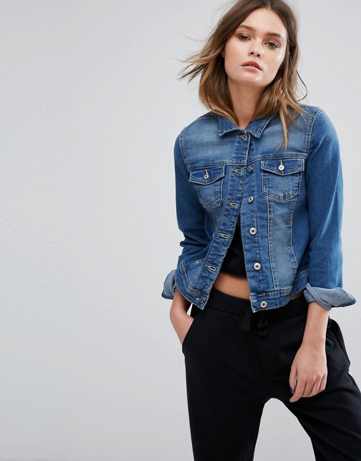 Only Denim Jacket - Blue